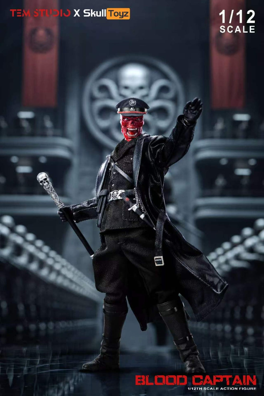 TEM STUDIO The Blood Captain 1/12 Collectible Figure
