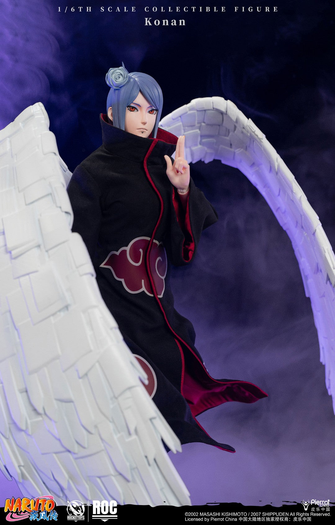 [PREORDER] ROCKET TOYS Konan Xiaonan - Naruto 1/6 Scale Action Figure