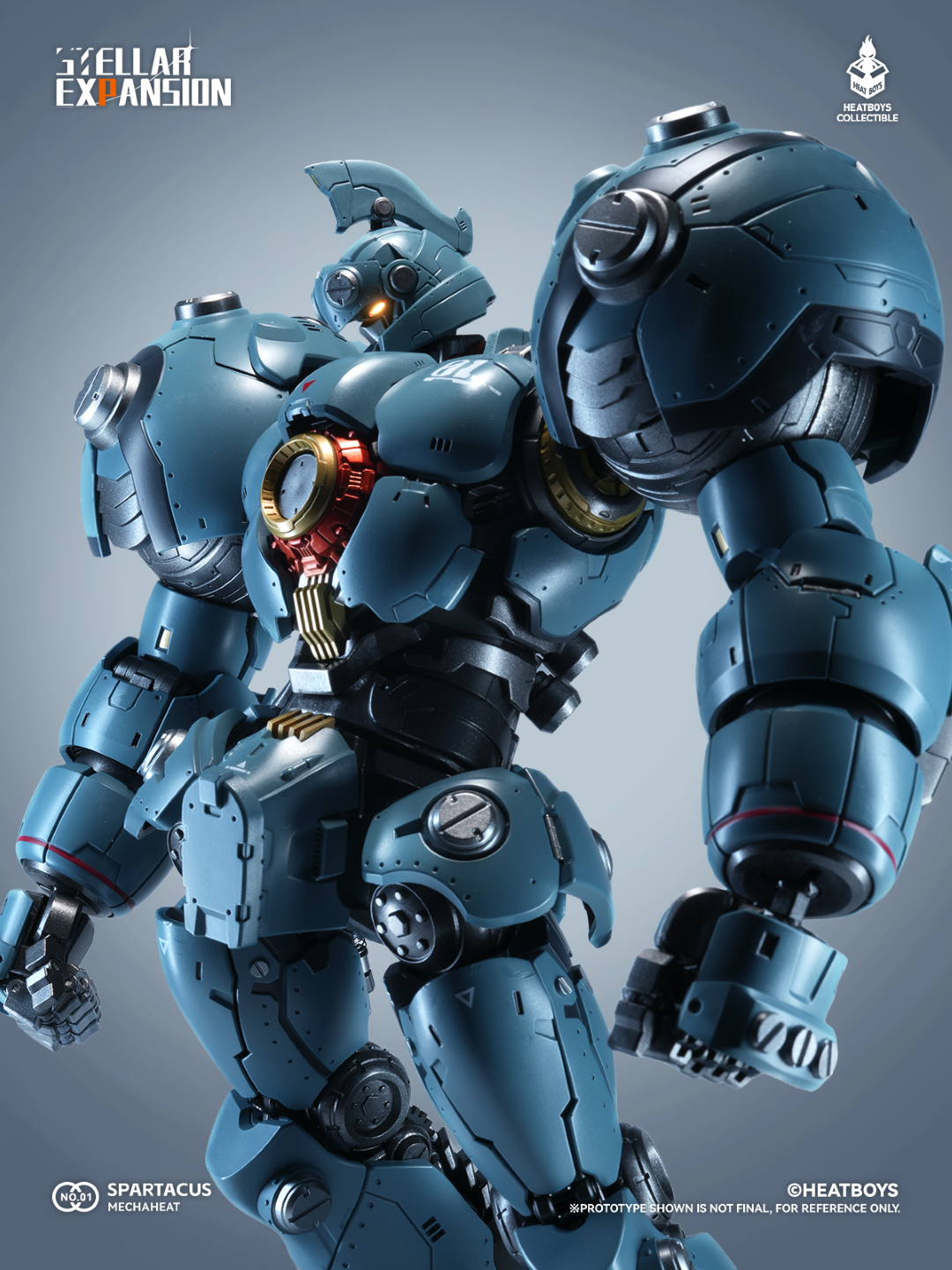 [PREORDER] Heatboys HB0083 Mechaheat Spartacus - Stellar Expansion