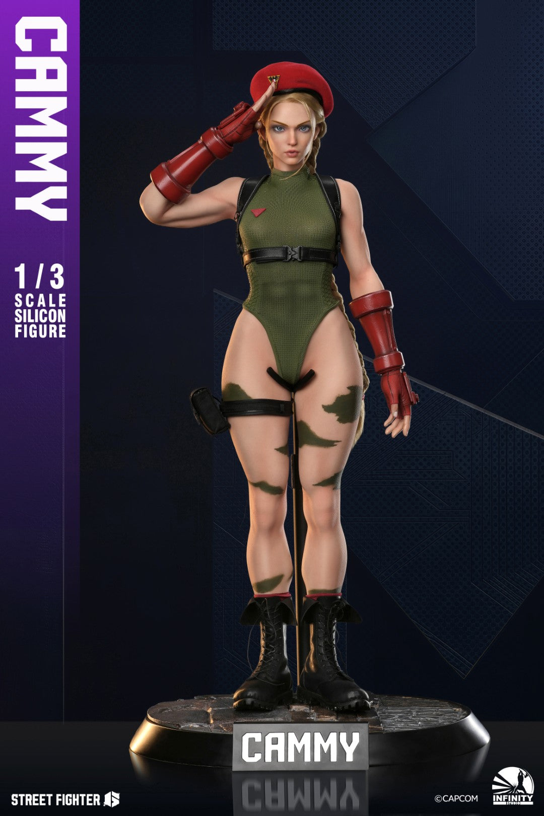 [PREORDER] Infinity Studio Cammy 1/3 Silicon Action Figure - Street Fighter 6