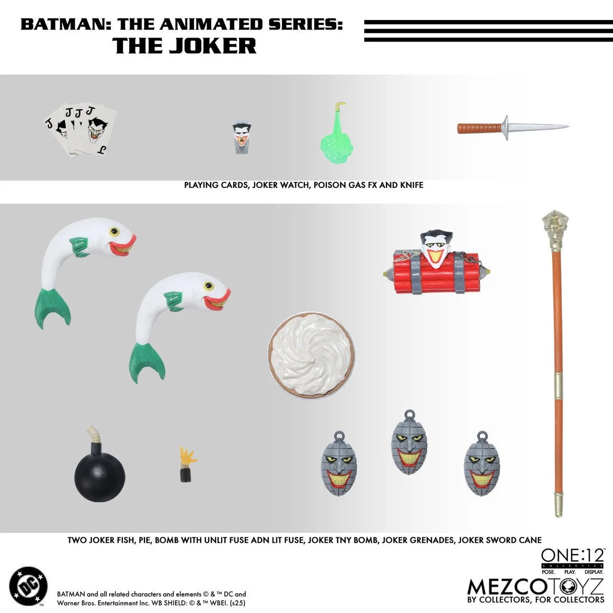 Mezco One:12 Collective The Joker - Batman The Animated Series Mezco One:12 Collective The Joker - Batman The Animated Series