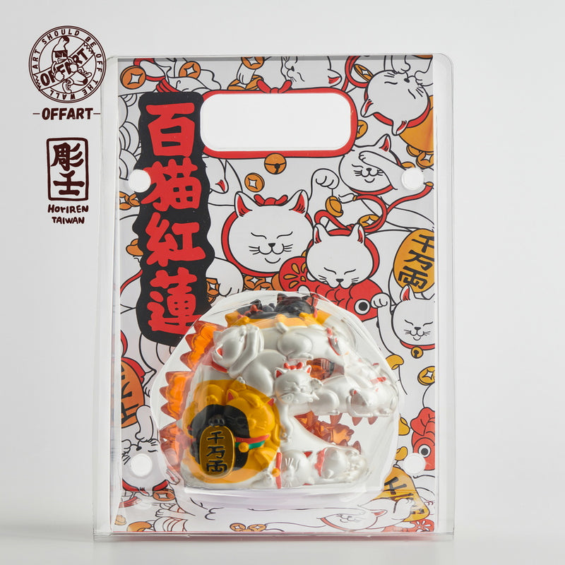 Hundred Cats Red Lotus Lucky Mini Version