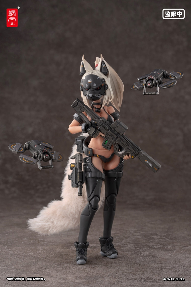 [PREORDER] Snail Shell RA-04 1/12 Kitsune Jo - Fox Fire Warrior Princess (Swimsuit Ver)