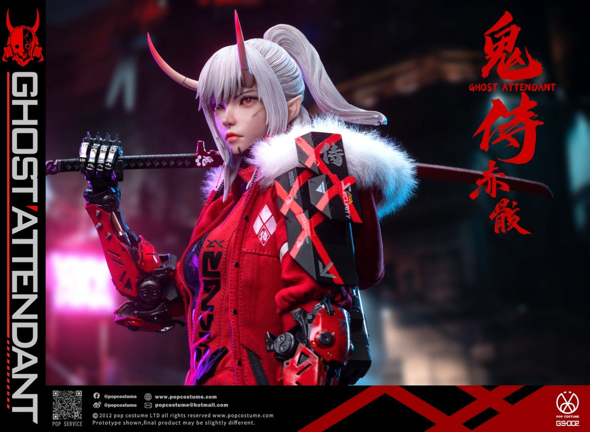 [PREORDER] POPCOSTUME GS-002 Ghost Attendant Red Remains 1/6 Action Figure