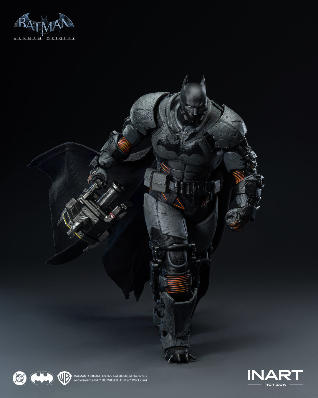[PREORDER] INART Action Batman (XE Suit) 1/12 Action Figure - Batman: Arkham Origins