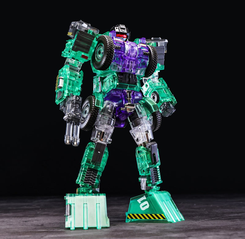 Mecha Invasion Giant Legion GLA-01-06C Titan Crystal Version