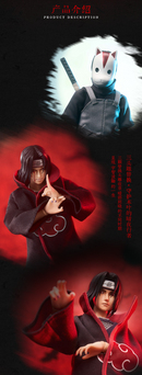 [PREORDER] UNiQUE ART Itachi Uchiha 1/12 Scale Action Figure (Play Version)