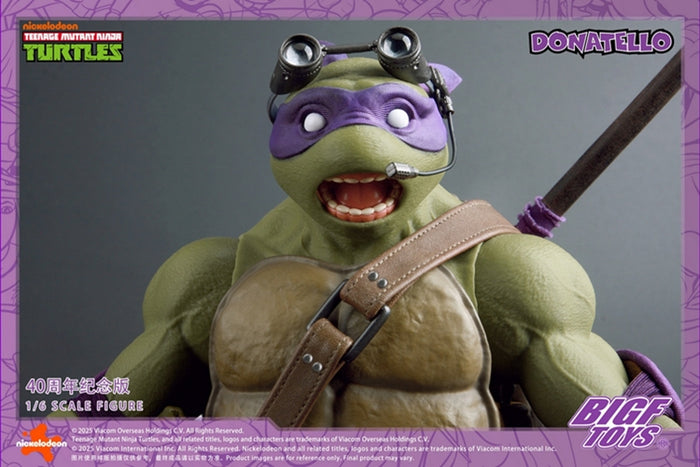 BIGF Toys Donatello 40th Anniversary 1/6 Scale Figure