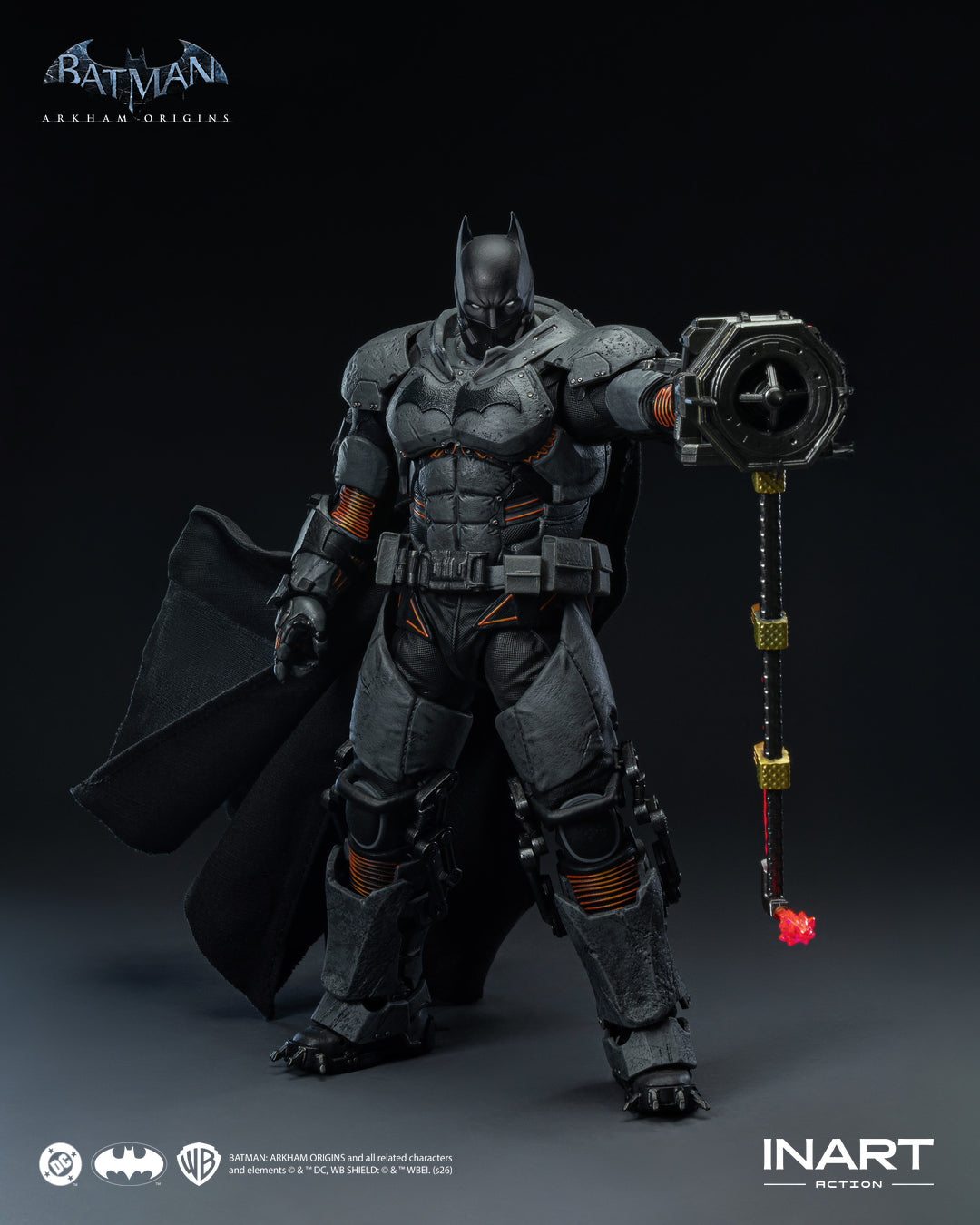 [PREORDER] INART Action Batman (XE Suit) 1/12 Action Figure - Batman: Arkham Origins