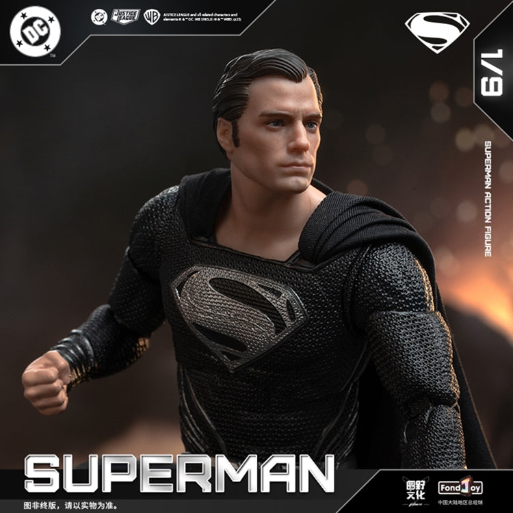 Fondjoy 1/9 ジャスティス・リーグ スーパーマン DC1026 FondJoy DC1026 Black Superman 2.0 (1/9 Scale Action Figure)