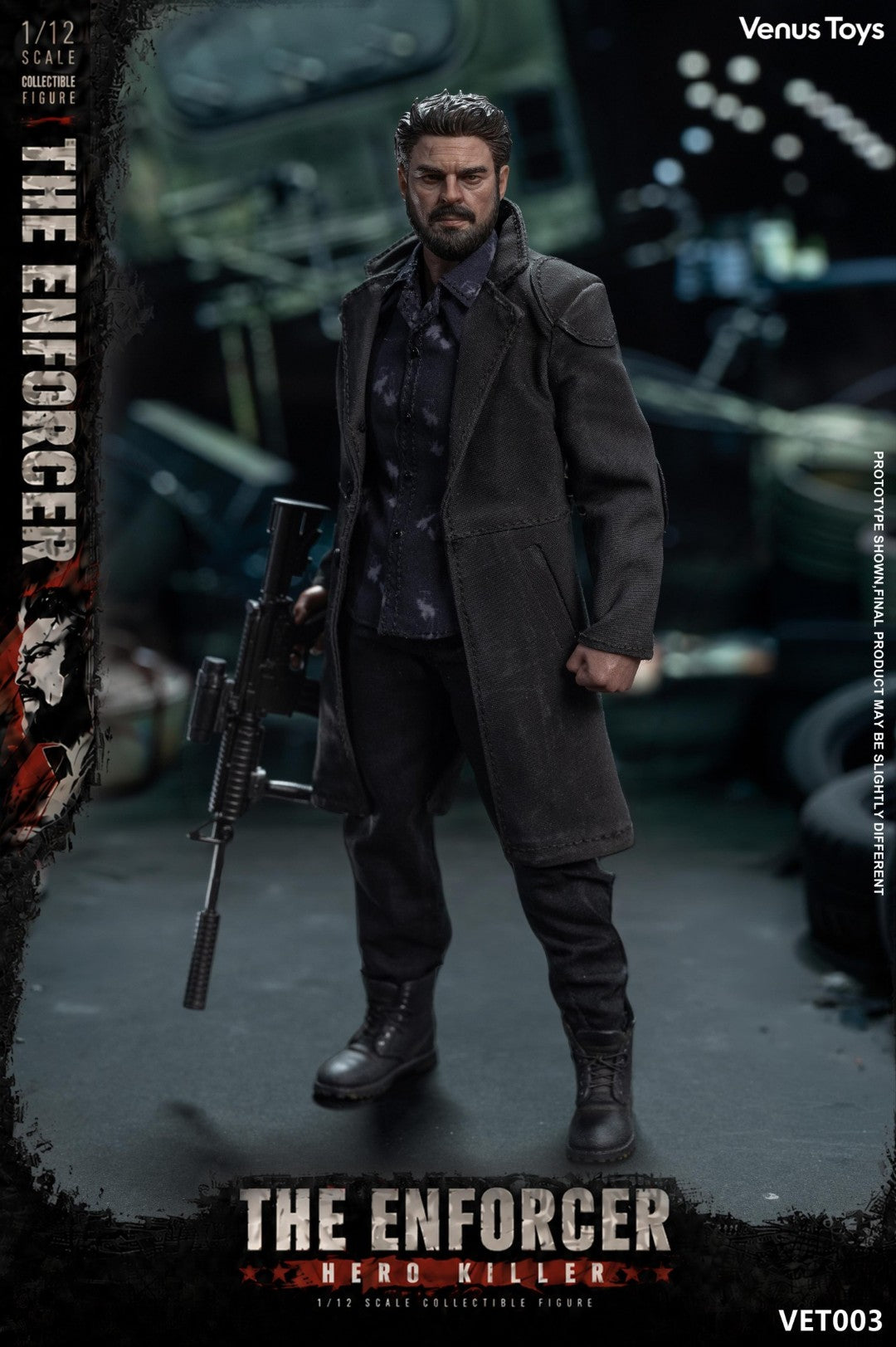 [PREORDER] Venus Toys The Enforcer 1/12 Scale Action Figure