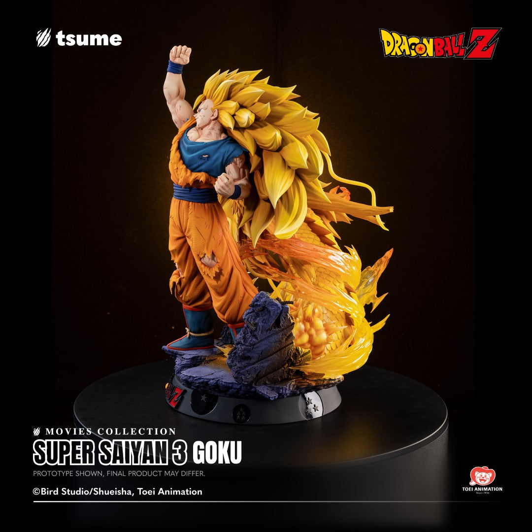 [PREORDER] Tsume Movies Collection Super Saiyan 3 Goku 1/4 Scale Statue - Dragonball Z