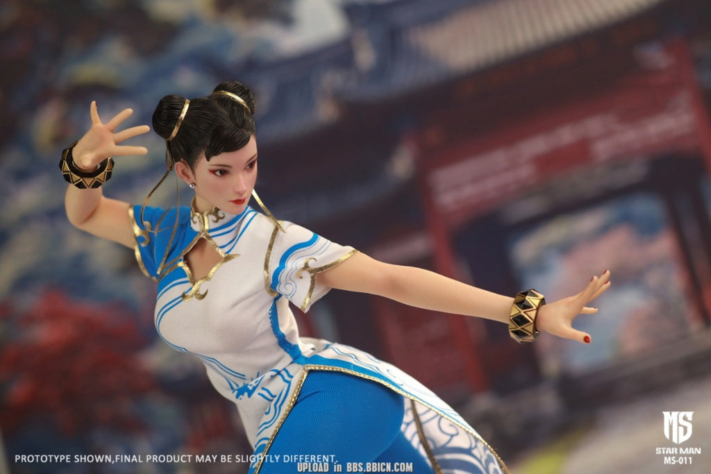 [PREORDER] Star Man MS-011 Chun-Li (White Cheongsam)