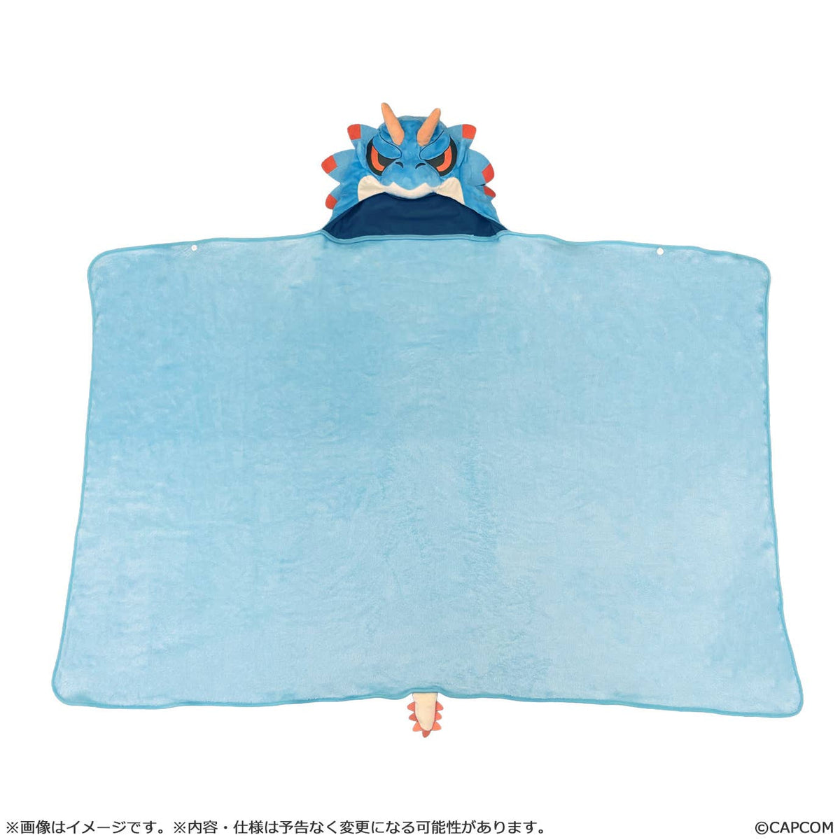[PREORDER] Lagiacrus MonDefo Fuwafuwa Poncho - Monster Hunter Wilds