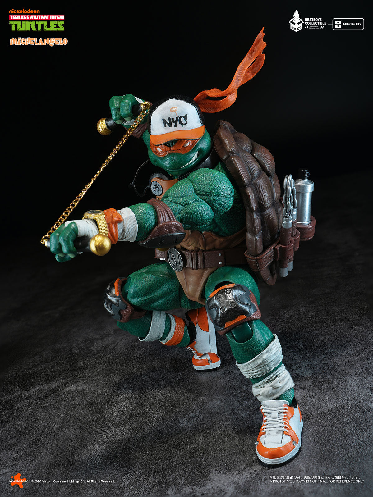 [PREORDER] HEATBOYS TMNT HEFIG Michelangelo