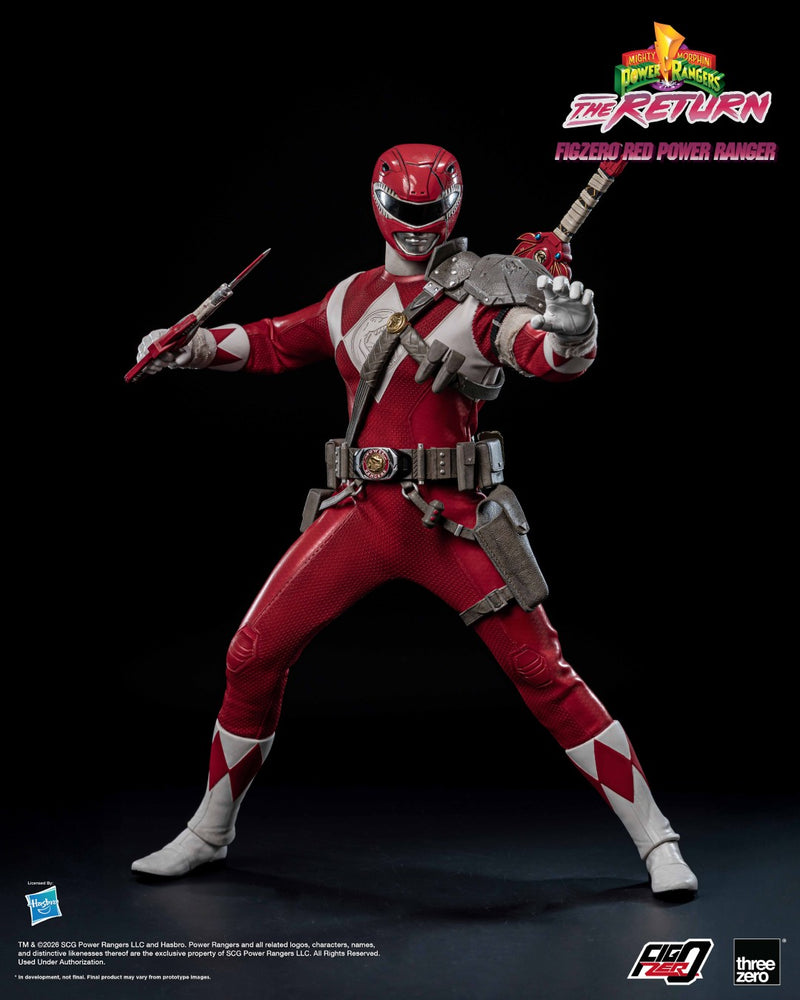 POWER RANGERS レッドレンジャー フィギュア FigZero 1/6 Red Power Ranger - The Return