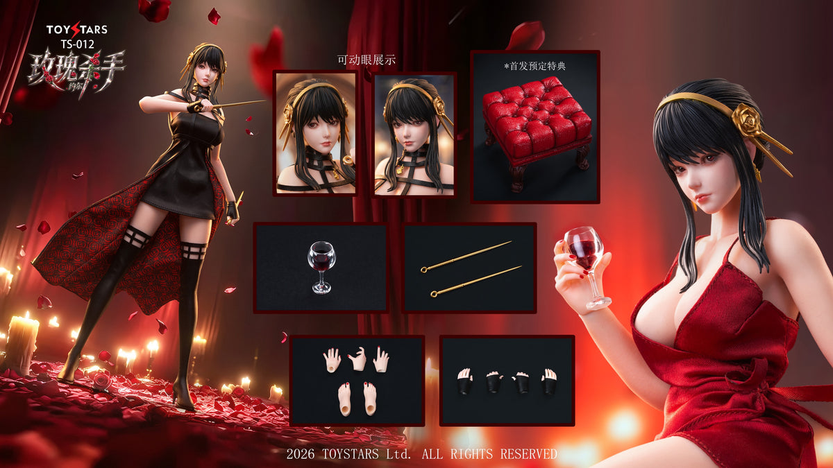 [PREORDER] TOYSTARS TS-012 Rose Killer 1/6 Action Figure