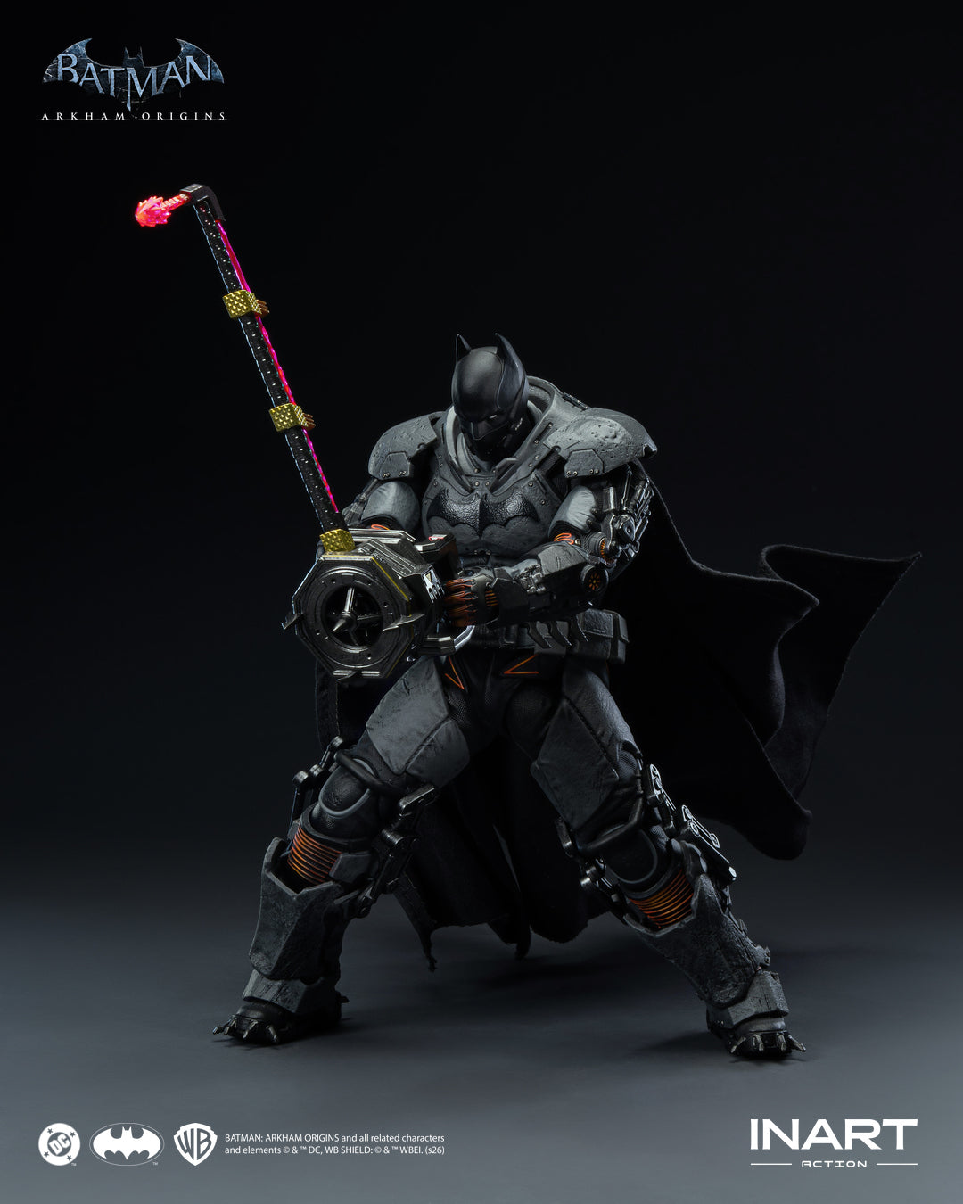 [PREORDER] INART Action Batman (XE Suit) 1/12 Action Figure - Batman: Arkham Origins