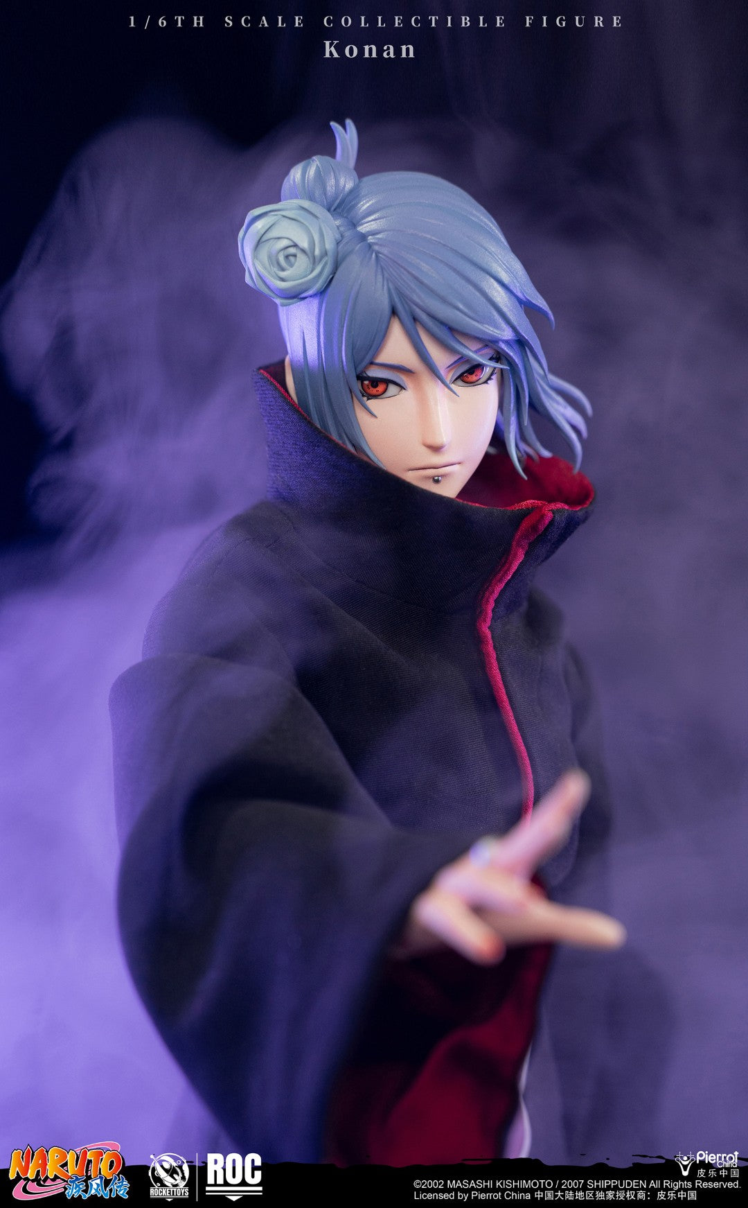 [PREORDER] ROCKET TOYS Konan Xiaonan - Naruto 1/6 Scale Action Figure