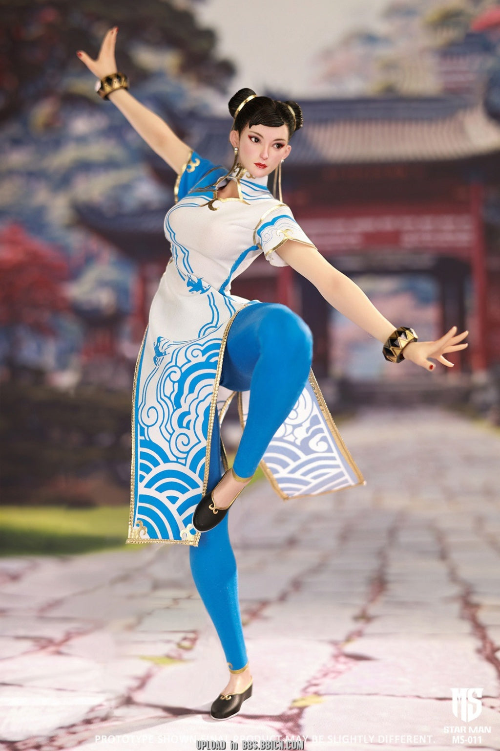 [PREORDER] Star Man MS-011 Chun-Li (White Cheongsam)