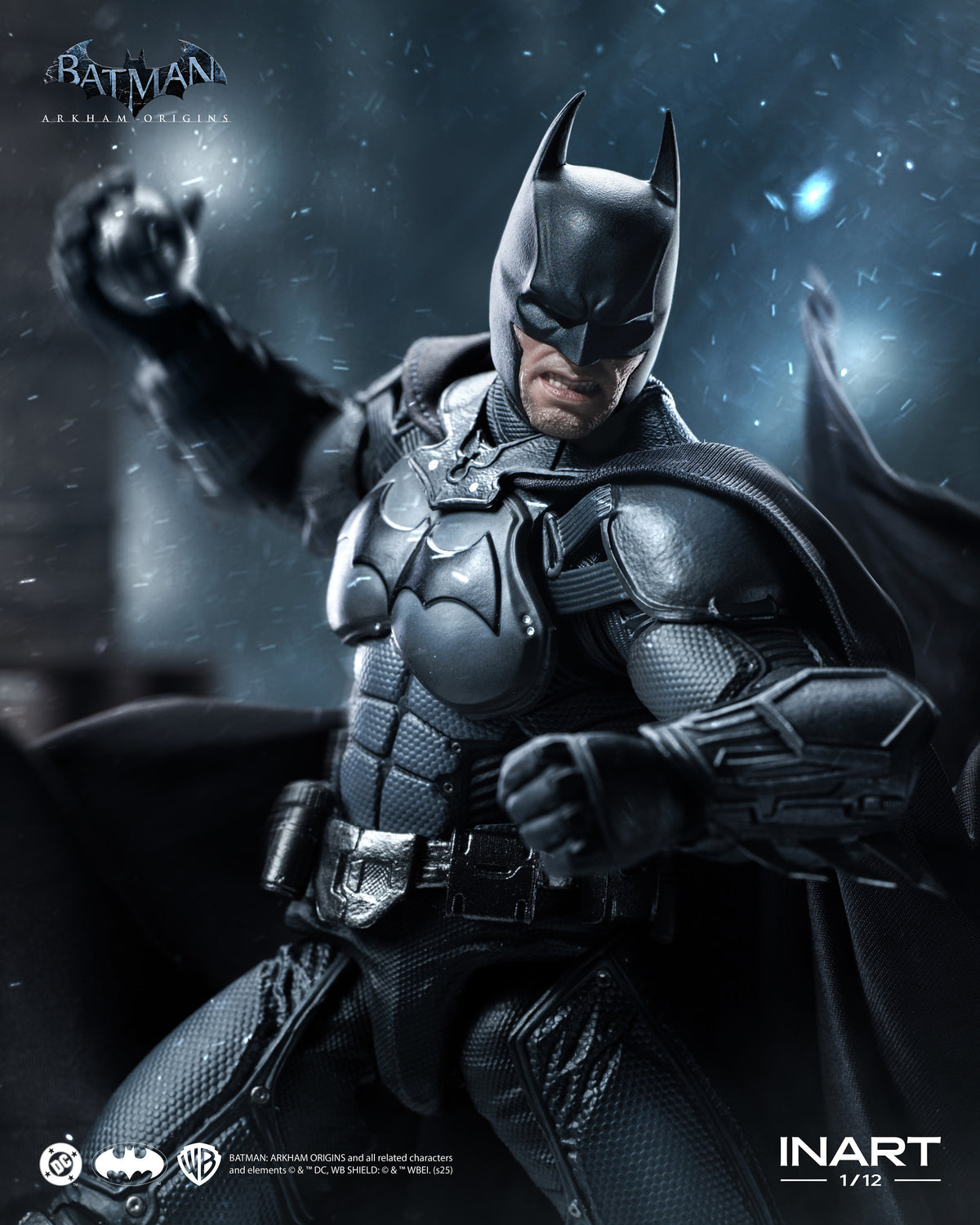 [PREORDER] INART Batman Arkham Origins 1/12 Scale Action Figure