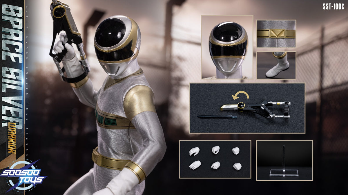 [PREORDER] Soosootoys SST-100C Space Silver Warrior 1/6 Action Figure