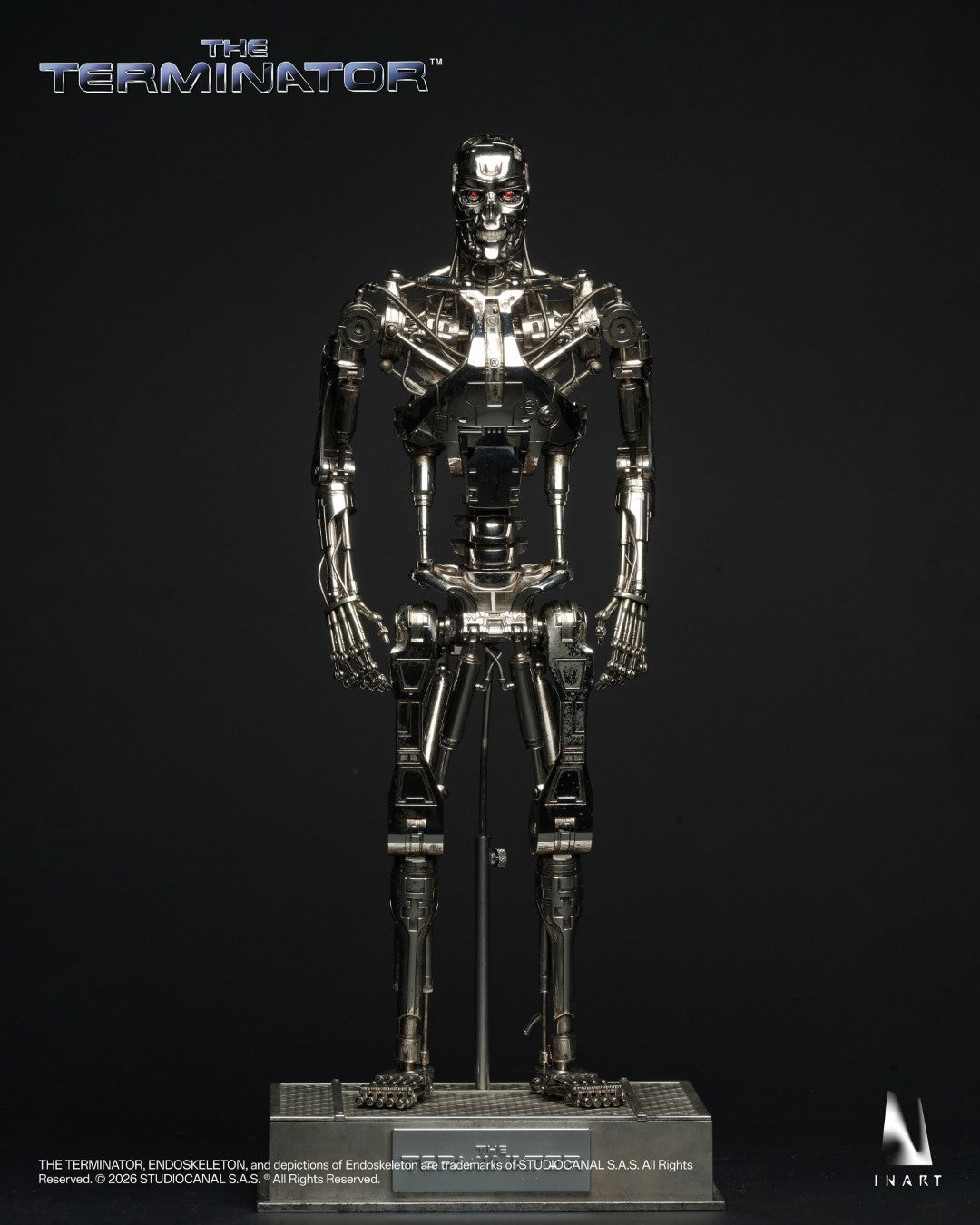 [PREORDER] INART T-800 Endoskeleton 1/6 Collectible Figure - The Terminator