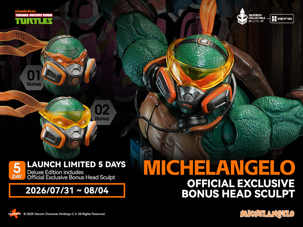 [PREORDER] HEATBOYS TMNT HEFIG Michelangelo