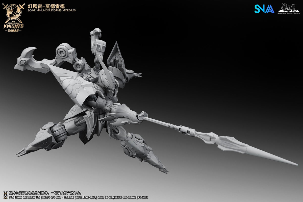 [PREORDER] SNAA 1/144 SC-011 Thundergod Morded - The Round Table Knights Model Kit