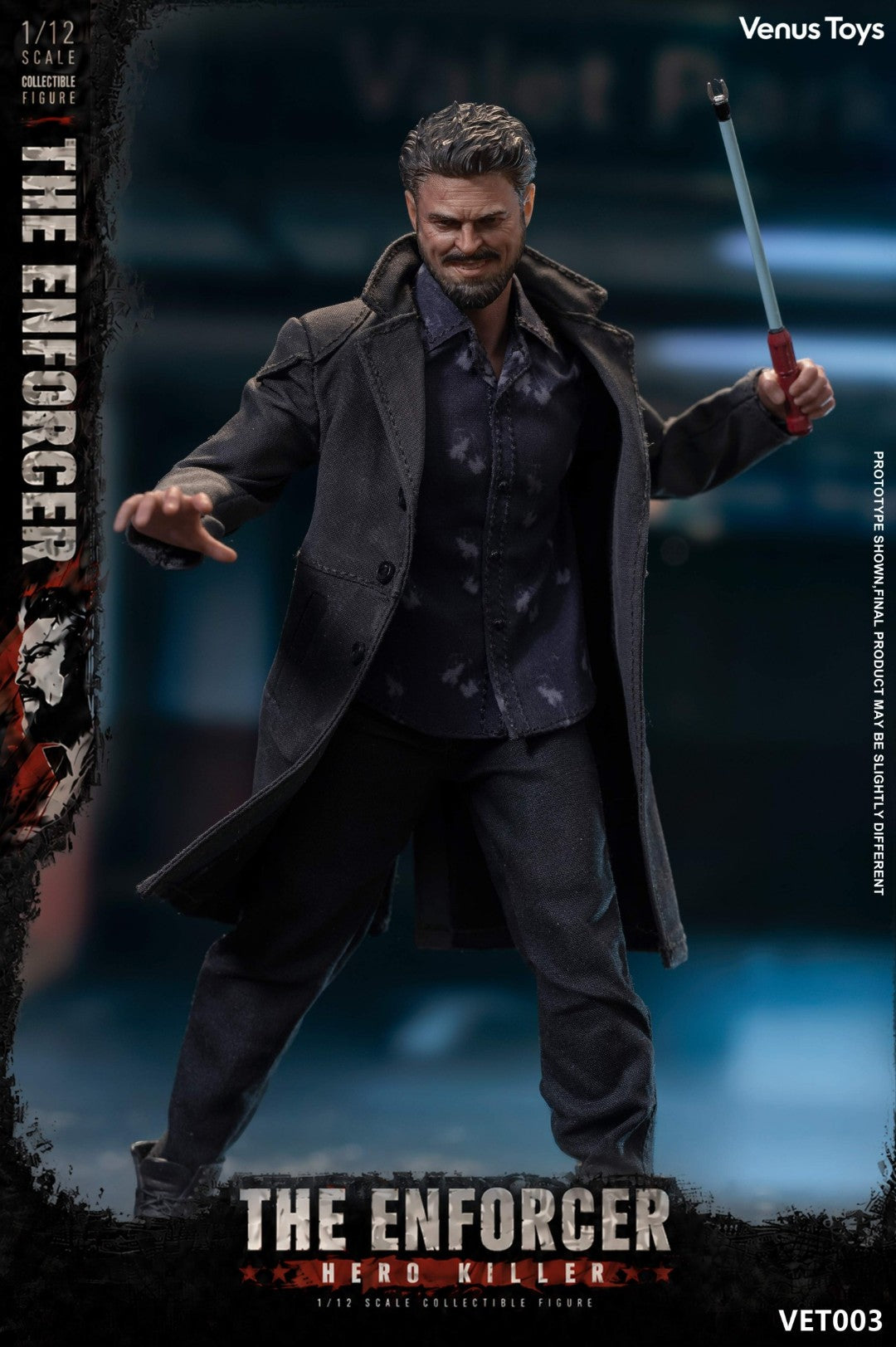 [PREORDER] Venus Toys The Enforcer 1/12 Scale Action Figure