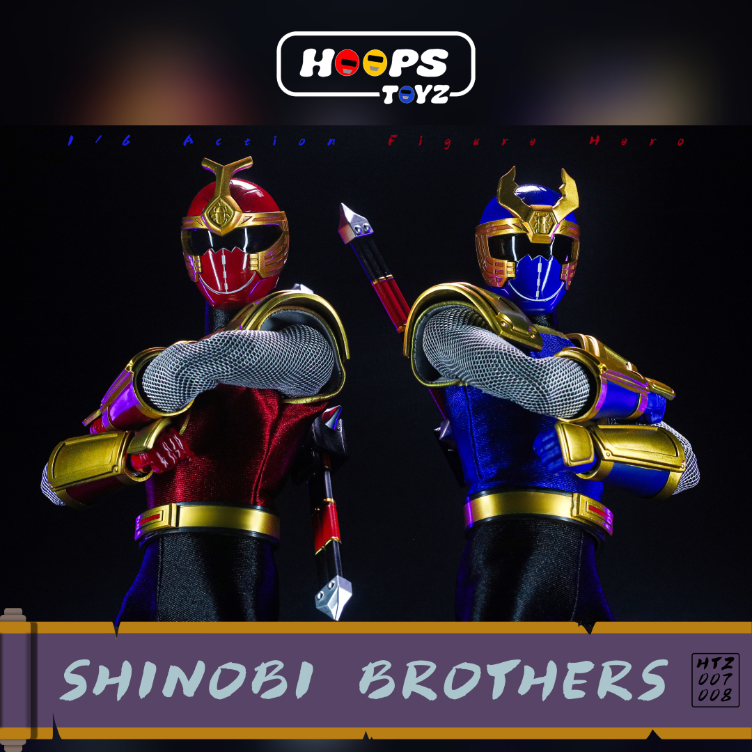[PREORDER] Hoops Toyz Shinobi Brothers 1/6 Action Figure Hero Set