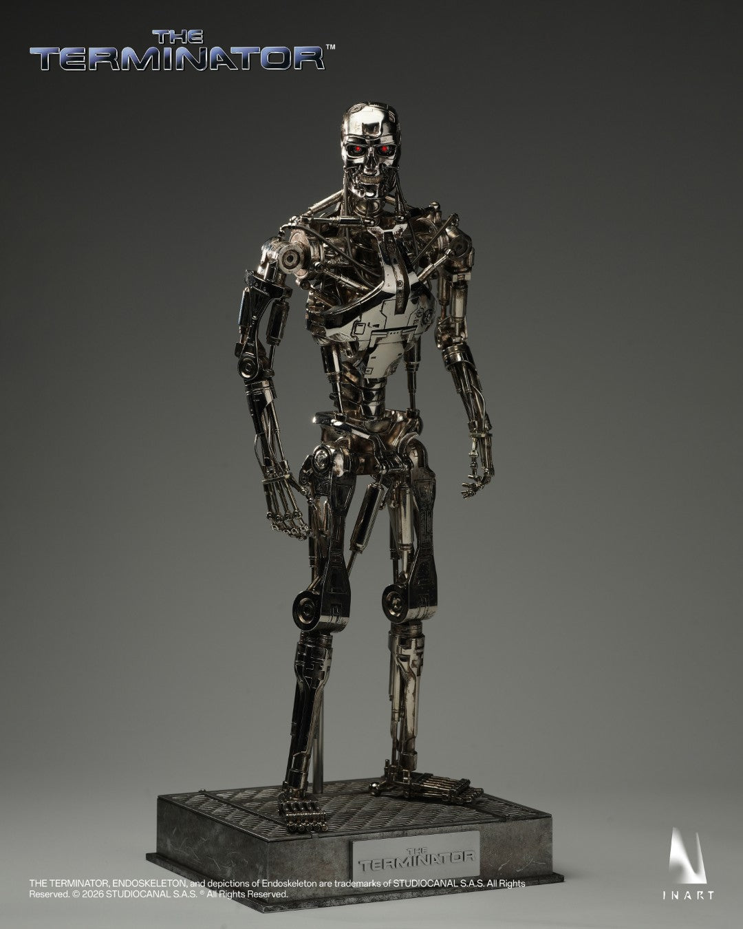 [PREORDER] INART T-800 Endoskeleton 1/6 Collectible Figure - The Terminator