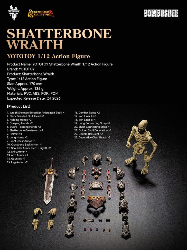 [PREORDER] YOTOTOY YTSS-006 Shatterbone Wraith
