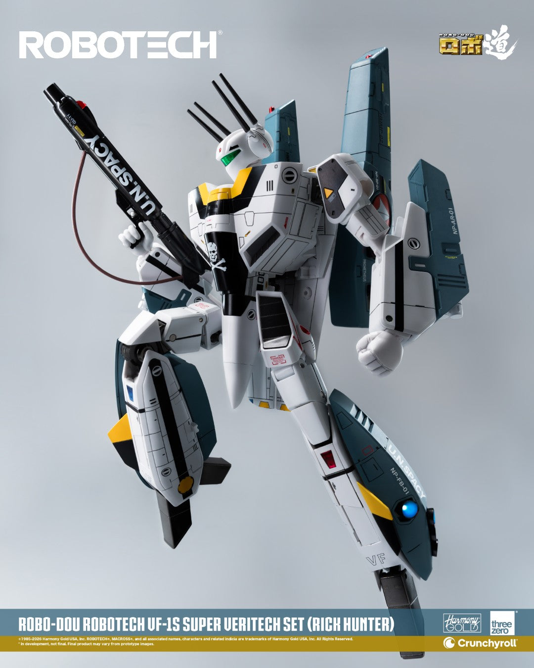 [PREORDER] ROBO-DOU ROBOTECH VF‐1S Super Veritech Set (RICK HUNTER)