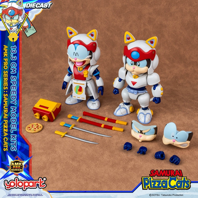 [PREORDER] YoloPark AMK Pro Series: Samurai Pizza Cats - Speedy