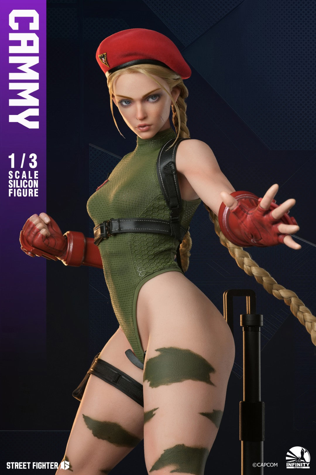 [PREORDER] Infinity Studio Cammy 1/3 Silicon Action Figure - Street Fighter 6
