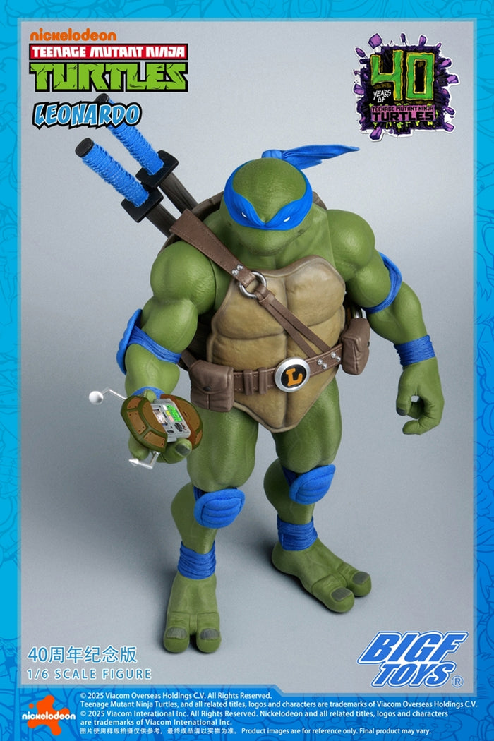 BIGF Toys Leonardo 40th Anniversary 1/6 Scale Figure