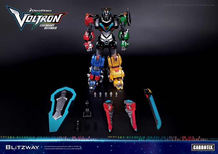 [PREORDER] Blitzway CARBOTIX Voltron Legendary Defender - Standard Ver