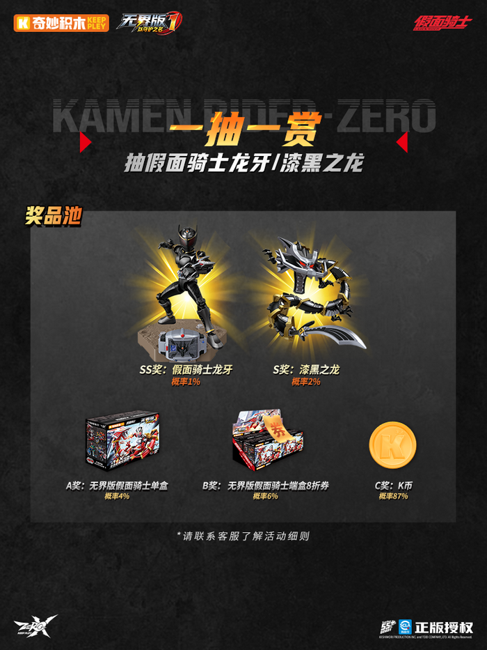 KEEPPLEY Kamen Rider ZX Brick Figure