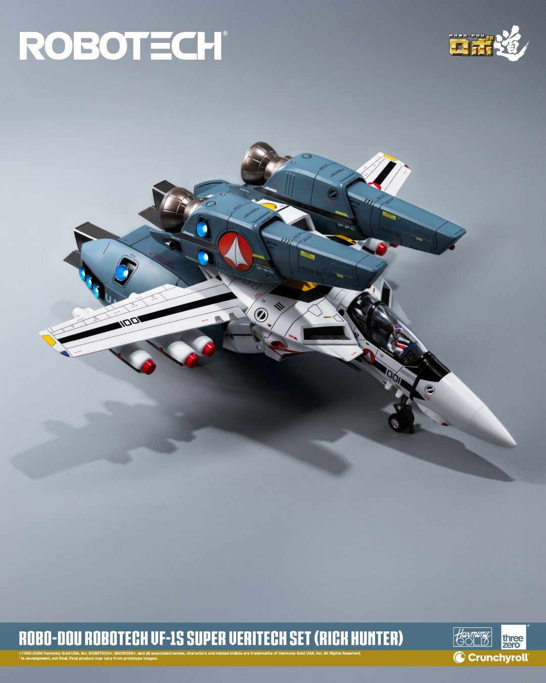 [PREORDER] ROBO-DOU ROBOTECH VF‐1S Super Veritech Set (RICK HUNTER)