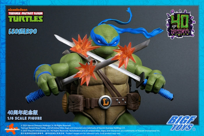BIGF Toys Leonardo 40th Anniversary 1/6 Scale Figure