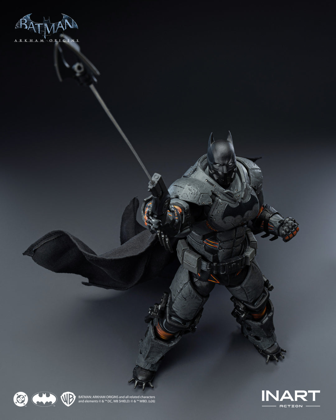 [PREORDER] INART Action Batman (XE Suit) 1/12 Action Figure - Batman: Arkham Origins