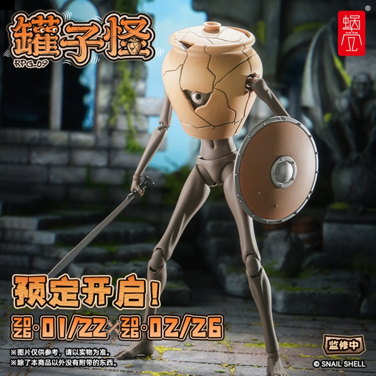[PREORDER] Snail Shell RPG-09 1/12 Clay Pot Monster