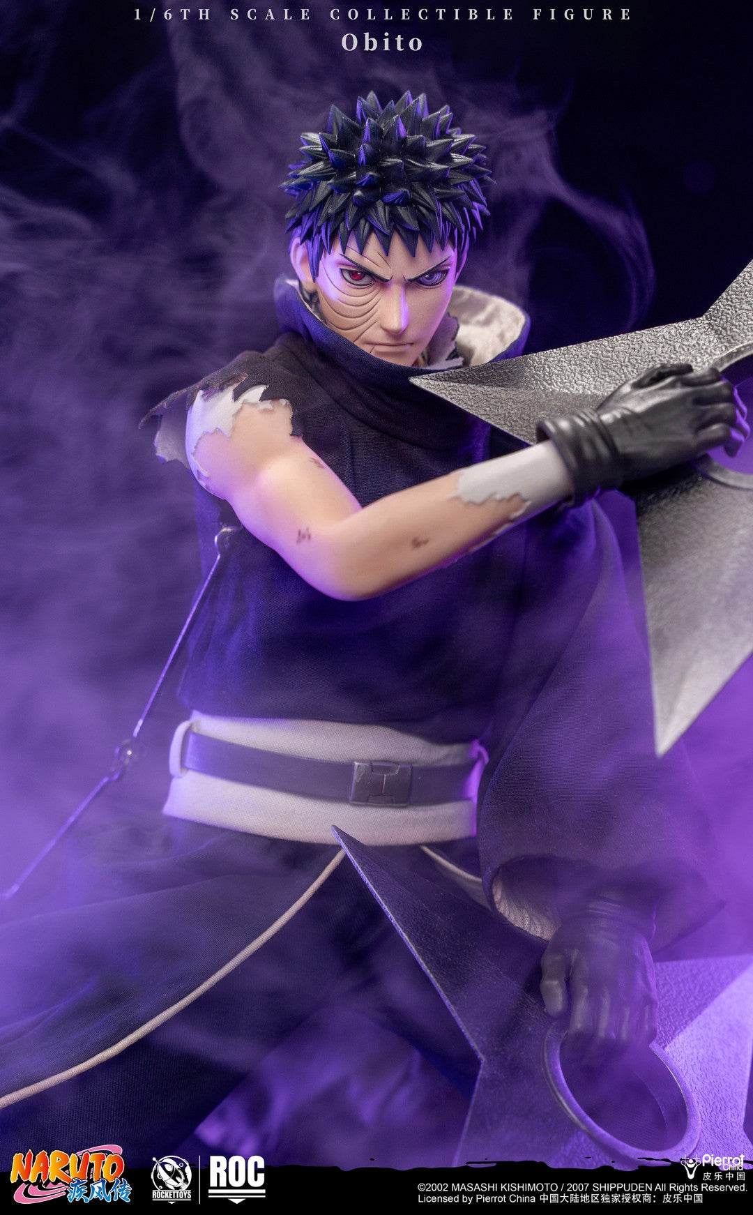 [PREORDER] ROCKET TOYS Obito Uchiha - Naruto 1/6 Scale Action Figure