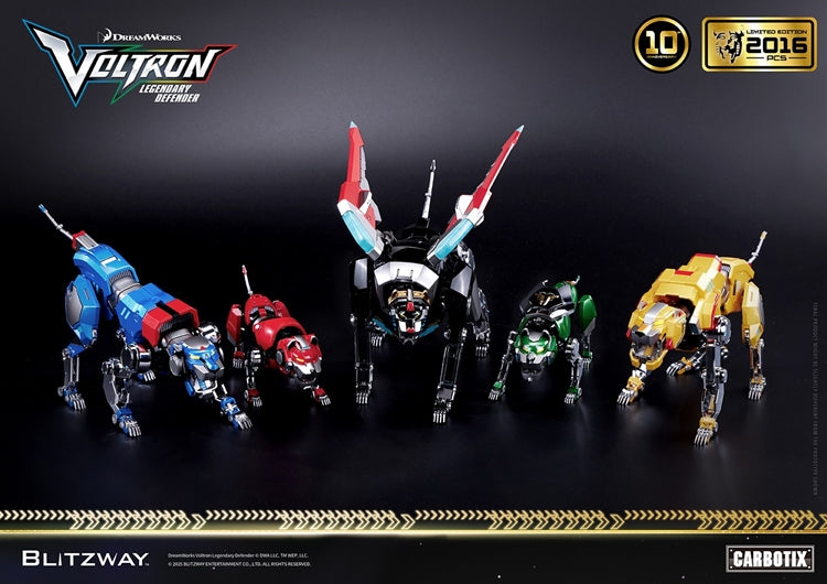 [PREORDER] Blitzway CARBOTIX Voltron Legendary Defender 10th Anniversary Limited Edition