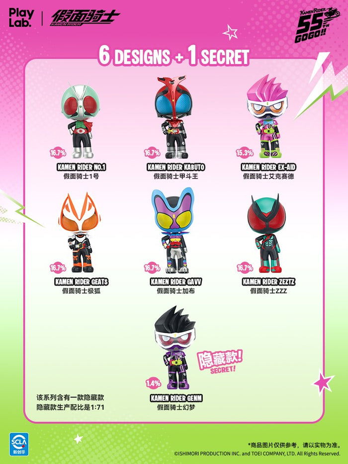 PlayLab Kamen Rider Bobblehead Series 01