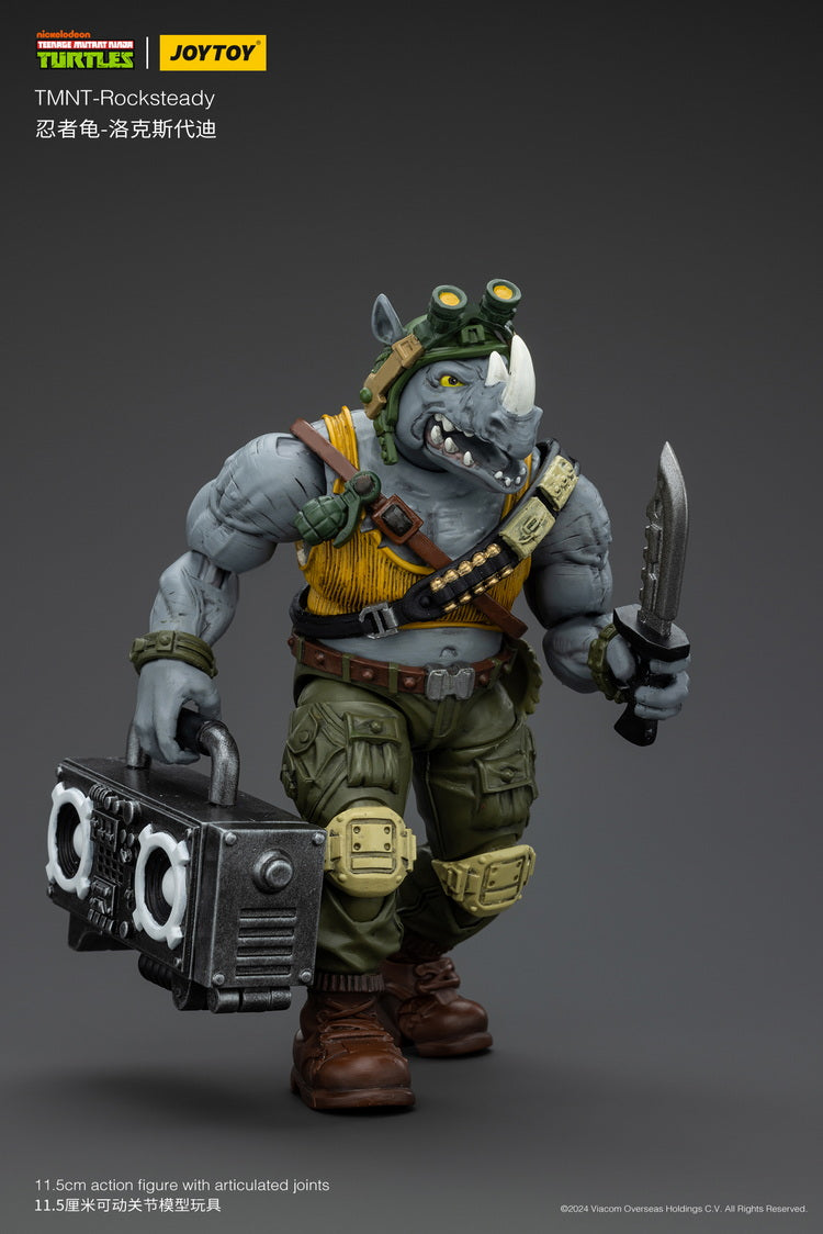 [PREORDER] JoyToy TMNT Rocksteady 1/18 Scale Figure