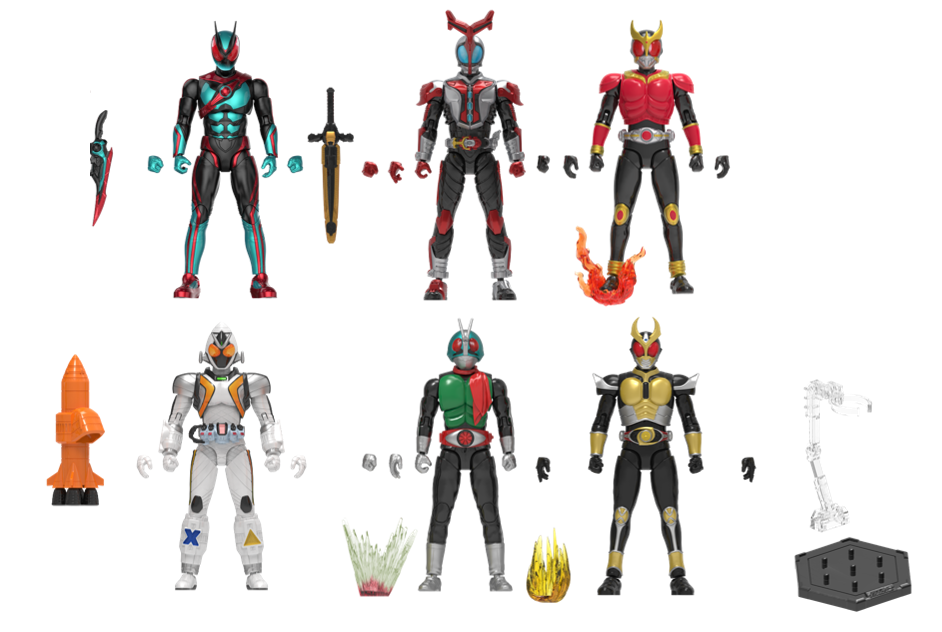 [PREORDER] LDCX Hero's True Colors Kamen Rider Vol 1