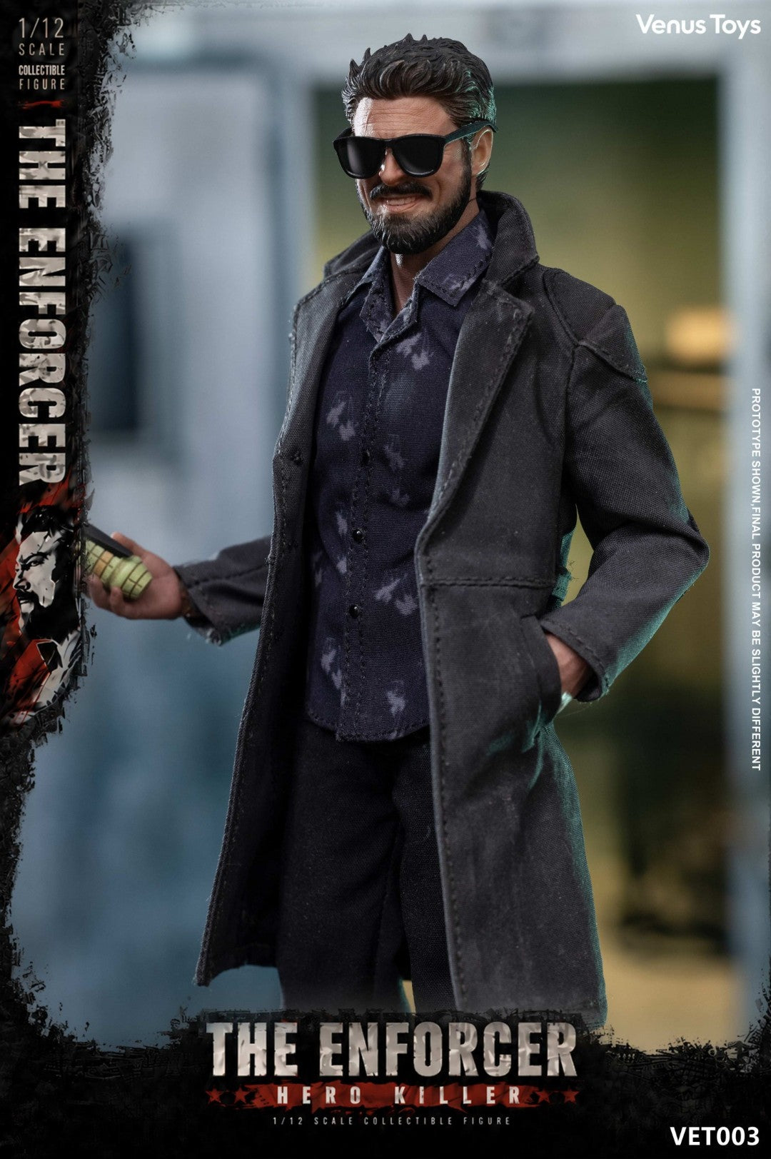 [PREORDER] Venus Toys The Enforcer 1/12 Scale Action Figure