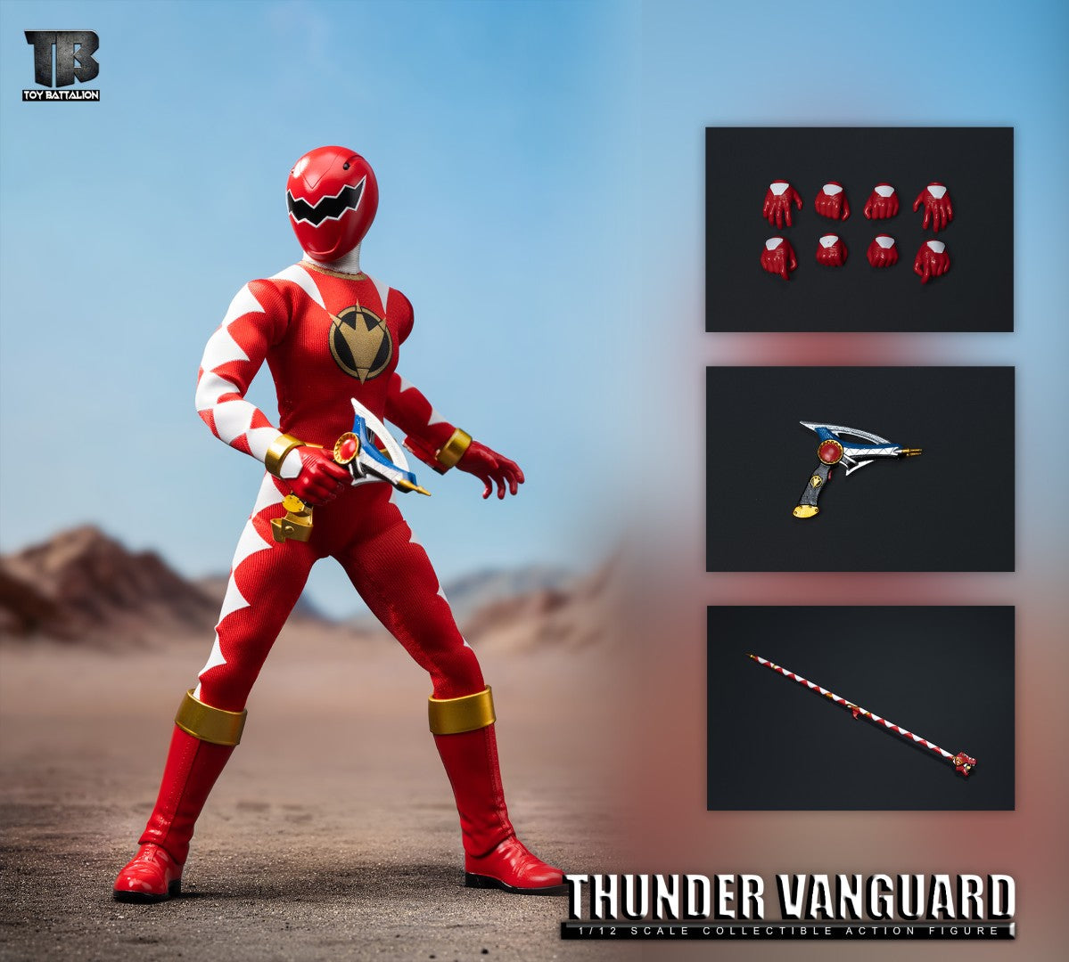 [PREORDER] Toys Battalion TB034 Thunder Vanguard Action Figure Set